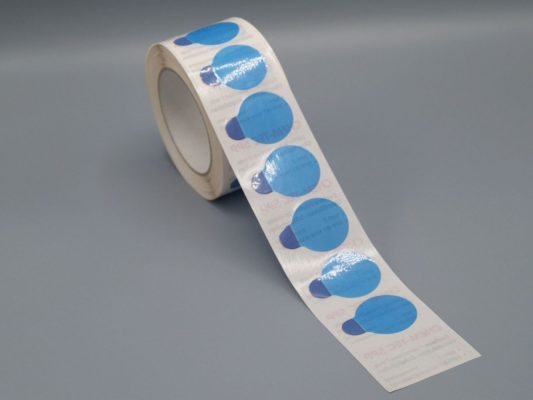 Einreihige Schutzfolie mit Anfasslasche