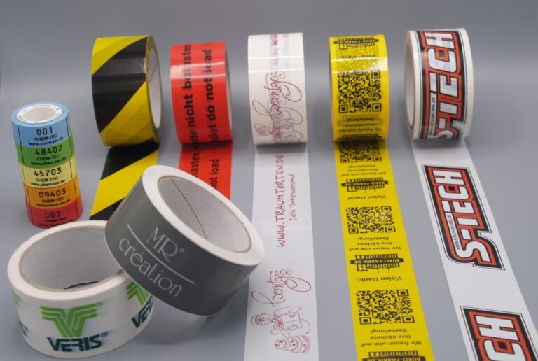 Bedrucktes Klebeband