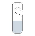 Hangtab CT-SB-18 – Hart-PVC, Acrylatkleber