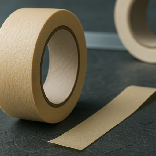 3504 Grobkrepp-Klebeband weiß