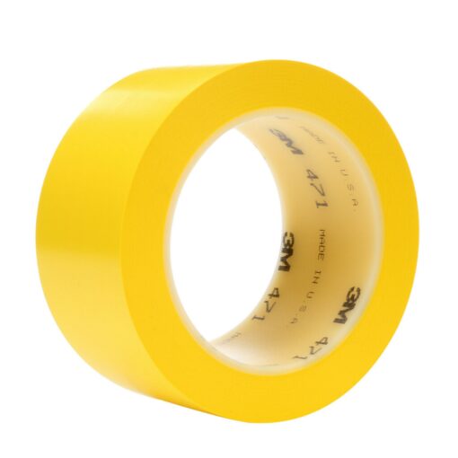 3M 471F Weich-PVC-Klebeband gelb (23")