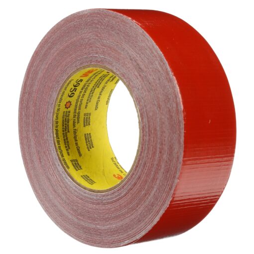3M 5959 Gewebe-Klebeband rot
