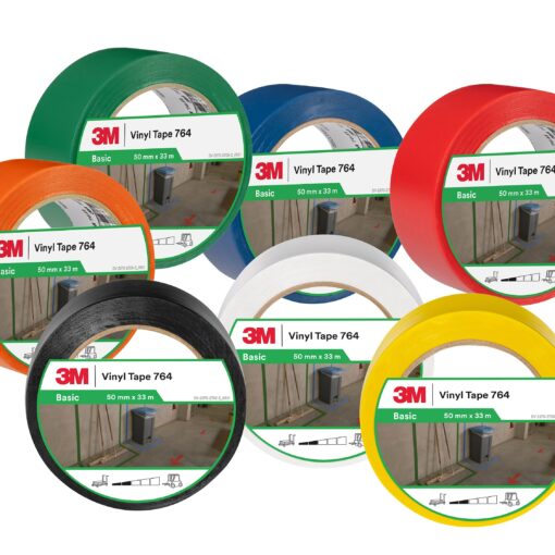 3M 764 Universal-Weich-PVC-Klebeband farbig 0,13