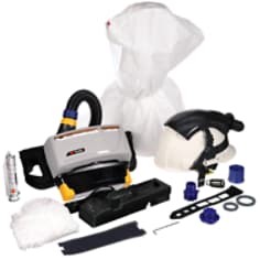 3M Versaflo Industriesicherheitshelm mit Haube Atemschutzgebläseset, TR-800-IHK