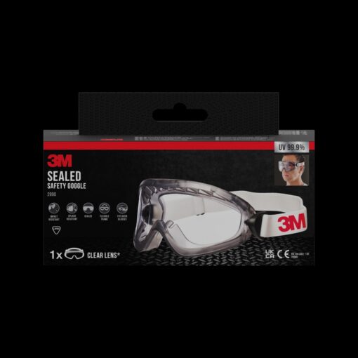 2890 3M Komf.-Vollsichtbrille Scheibe: PC