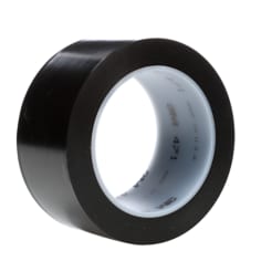 3M™ Weich-PVC-Klebeband 471, Schwarz, 1219 mm x 33 m, 0.14 mm, Untrimmed