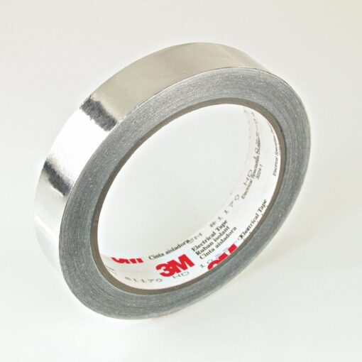 3M Nr. 1170 ALUMINIUM-KLEBEBAND 12 mm x 16,5 m, Einseitig klebend, 16.5 m – CHEM-TEC