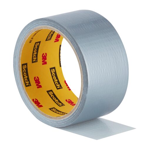 Scotch® 2904 Gewebe-Klebeband / silber und schwarz