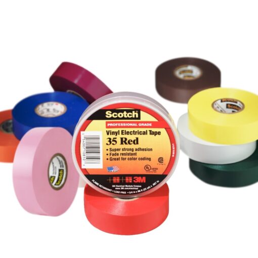 Scotch 4401RED Isolierband universal rot