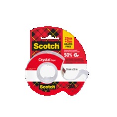 Scotch Crystal Klebeband, 19 mm x 25 m