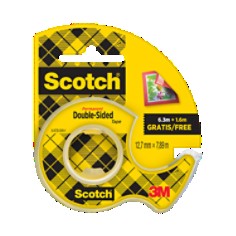 Scotch doppelseitiges Klebeband, 12,7 mm x 7,89 m