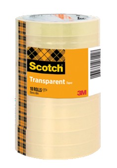 Scotch Transparentes Klebeband 508, 15 mm x 66 m